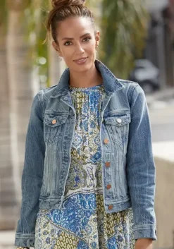 LASCANA Jeansjacke Blue-Denim