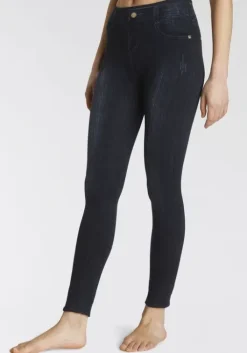 Buffalo Jeansleggings Dunkelblau