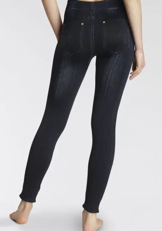Buffalo Jeansleggings Dunkelblau
