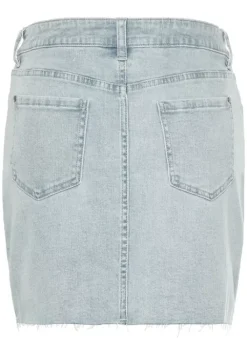 Online Buffalo Jeansrock Light Blue Washed