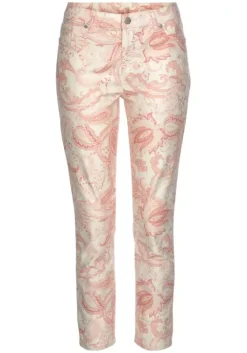 Clearance LASCANA 7/8-Jeggings Koralle-Bedruckt