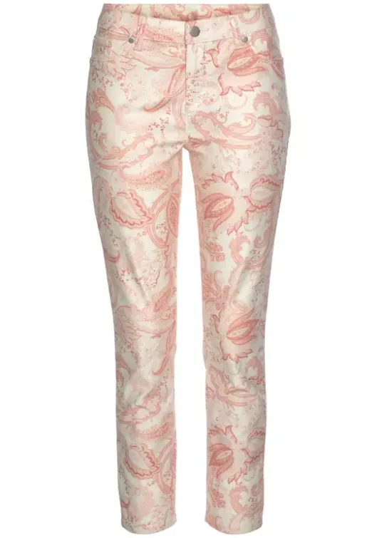 Clearance LASCANA 7/8-Jeggings Koralle-Bedruckt