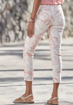 Clearance LASCANA 7/8-Jeggings Koralle-Bedruckt