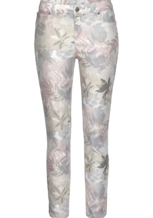 Discount LASCANA 7/8-Jeggings Creme-Bedruckt