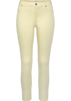 LASCANA 7/8-Jeggings Gelb