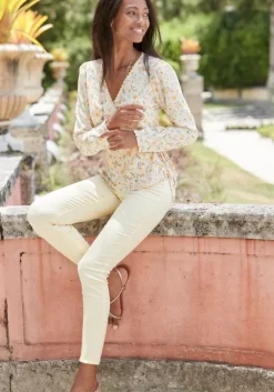 LASCANA 7/8-Jeggings Gelb