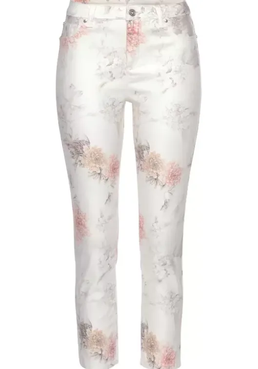 Discount LASCANA 7/8-Jeggings Weis-Bedruckt