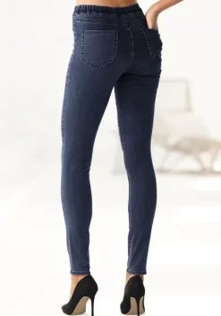 Online Buffalo Jeggings Jeansblau