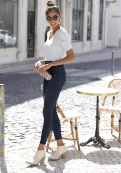 Best Vivance Jeggings Darkblue-Washed