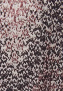 Best LASCANA Jerseyhose Sand-Bordeaux Bedruckt