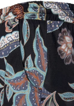 Outlet Vivance Jerseyhose Schwarz-Bedruckt