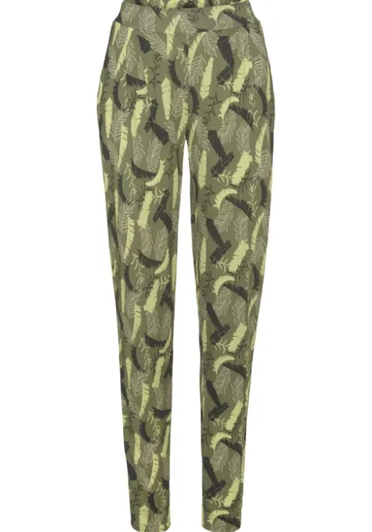 s.Oliver Jerseyhose Khaki Bedruckt