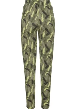 s.Oliver Jerseyhose Khaki Bedruckt