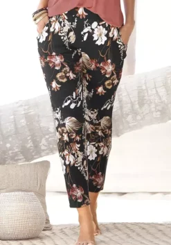 LASCANA Jerseyhose Bedruckt