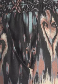Outlet Buffalo Jerseyhose Schwarz-Bedruckt