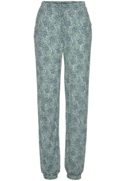 Outlet Vivance Jerseyhose Grun-Bedruckt
