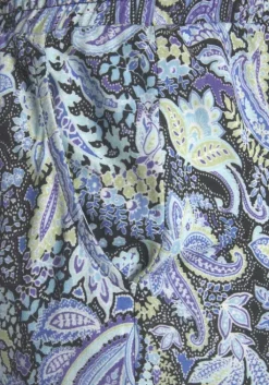New LASCANA Jerseyhose Blau-Bedruckt