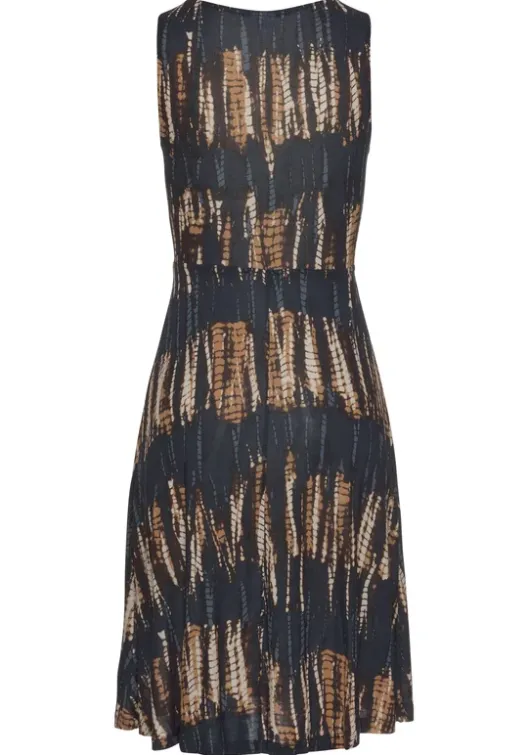 Buffalo Jerseykleid Marine-Bedruckt