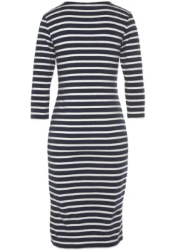 Online LASCANA Jerseykleid Marine-Weis Gestreift