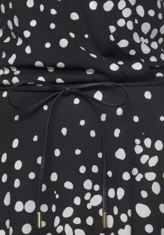 Vivance Jerseykleid Schwarz-Weis-Bedruckt
