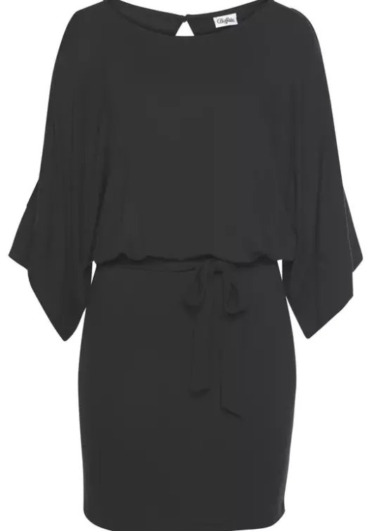 Discount Buffalo Jerseykleid Schwarz