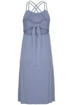 Online Buffalo Jerseykleid Rauchblau