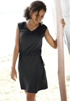 Outlet LASCANA Jerseykleid Schwarz