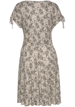 Sale Vivance Jerseykleid Beige-Bedruckt