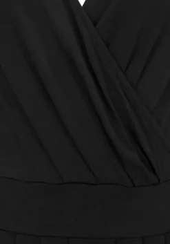 Best Beachtime Jerseykleid Schwarz