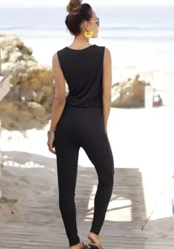 LASCANA Jumpsuit Schwarz
