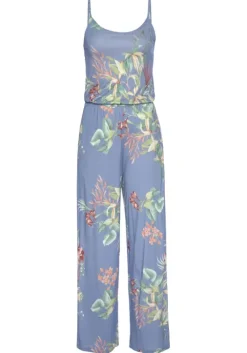New Buffalo Jumpsuit Blau Bedruckt