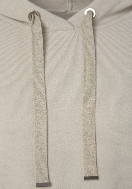Outlet Vivance Kapuzenpullover Beige