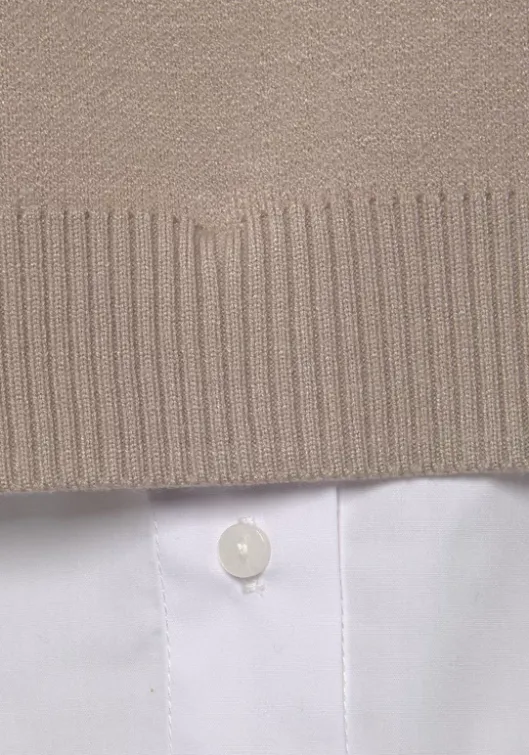 Outlet Vivance Kapuzenpullover Beige