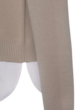 Outlet Vivance Kapuzenpullover Beige