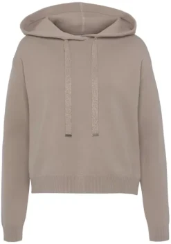 Outlet Vivance Kapuzenpullover Beige