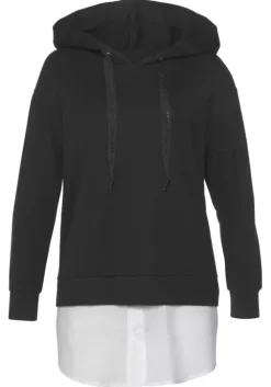 Hot LASCANA Kapuzenshirt Schwarz