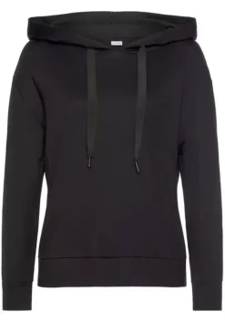 Hot LASCANA Kapuzenshirt Schwarz