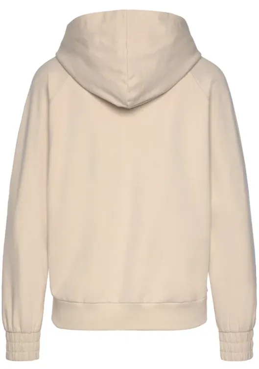Discount Bench. Kapuzensweatjacke Beige