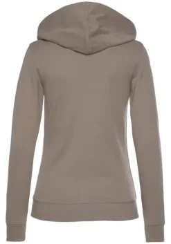 Clearance H.I.S Kapuzensweatjacke Camelfarben