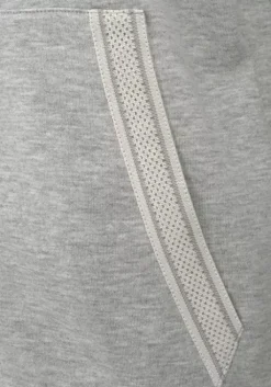Bench. Kapuzensweatjacke Grau-Meliert