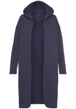 Clearance H.I.S Kapuzensweatjacke Dunkelblau