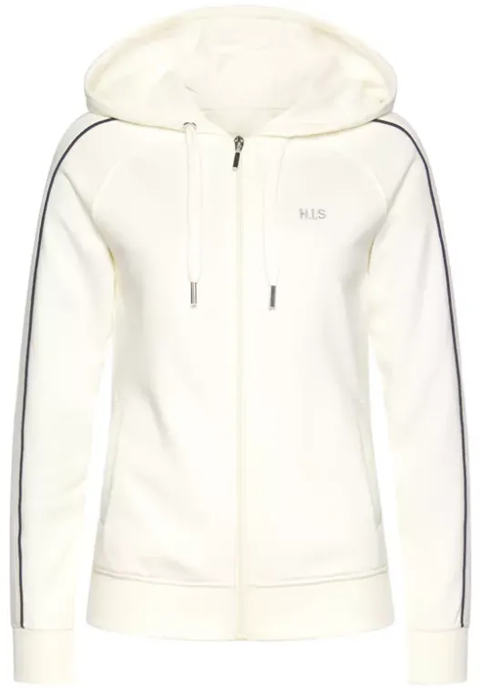 New H.I.S Kapuzensweatjacke Ecru