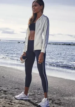 New H.I.S Kapuzensweatjacke Ecru