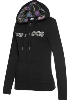 Hot KangaROOS Kapuzensweatjacke Schwarz