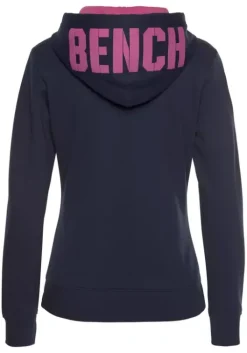 Best Bench. Kapuzensweatjacke Navy-Pink