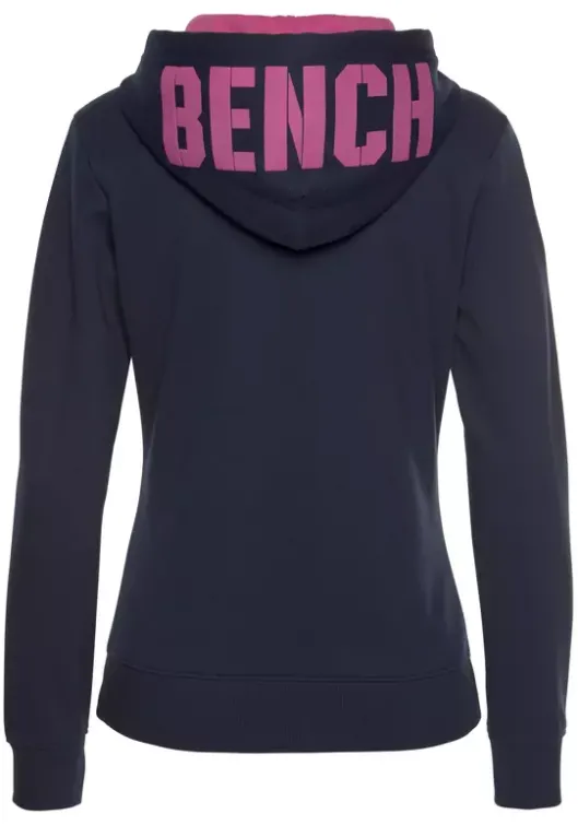 Best Bench. Kapuzensweatjacke Navy-Pink