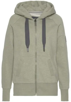 Discount Elbsand Kapuzensweatjacke"Kelina" Grun Meliert