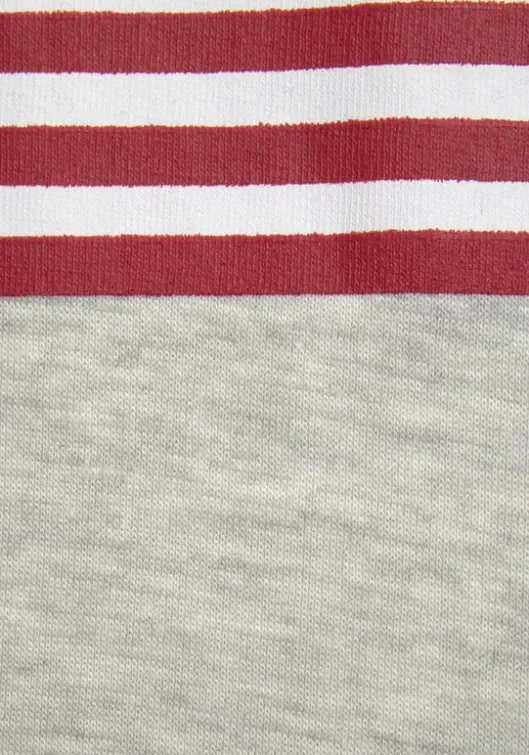 H.I.S Kapuzensweatshirt Grau-Meliert