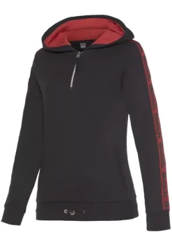 Hot Bench. Kapuzensweatshirt Schwarz