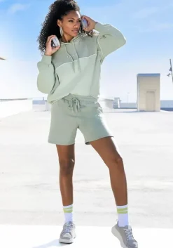 New Kapuzensweatshirt Homewear-Oberteile